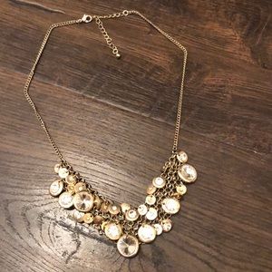 Gold & diamond necklace